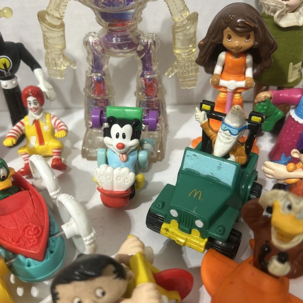 Vintage 80s 90s McDonald's Happy Meal Toy Lot Disney Animaniacs CPK Bobby